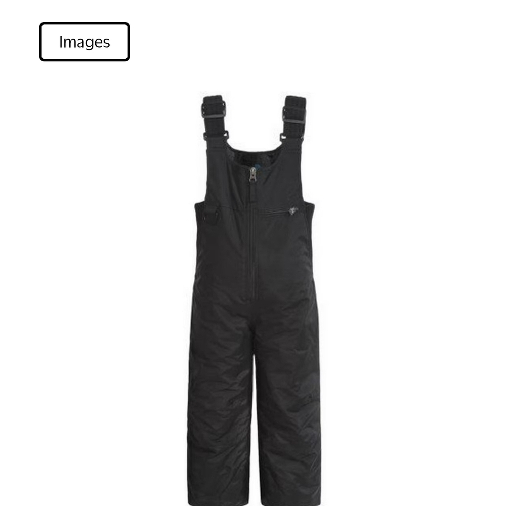 Outdoor Gear Unisex Kid's Cirque Bib - Black, Small (4)
